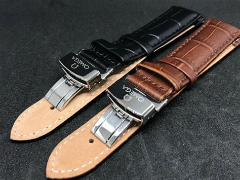 buy omega watch straps|omega 20mm leather strap.